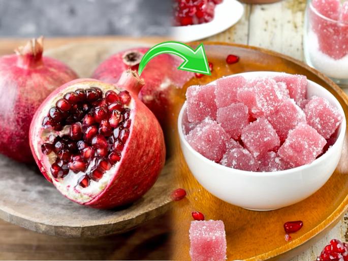 pomegranate jelly or jam just 3 ingredients how to make homemade jelly at home | ३ पदार्थ वापरुन घरीच तयार करा डाळिंबाची जेली; परफेक्ट बनेल, विकतचे जेली-जॅम विसराल