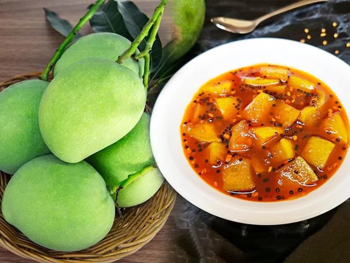 methamba recipe in Marathi, how to make methamba from raw mango, kayras or methamba recipe | हिरव्याकंच कैरीचा करा आंबट- गोड चटपटीत मेथांबा! चवीत बदल होऊन जेवणात येईल रंगत