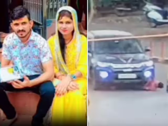 wife and her lover accused of attempted murder husband makes shocking revelation incident captured on cctv | पतीने पत्नीला बॉयफ्रेंडसोबत रंगेहाथ पकडलं; तिने दिली धमकी, कारने धडक देऊन काढला पळ wife and her lover accused of attempted murder husband makes shocking revelation incident captured on cctv | पतीने पत्नीला बॉयफ्रेंडसोबत रंगेहाथ पकडलं; तिने दिली धमकी, कारने धडक देऊन काढला पळ