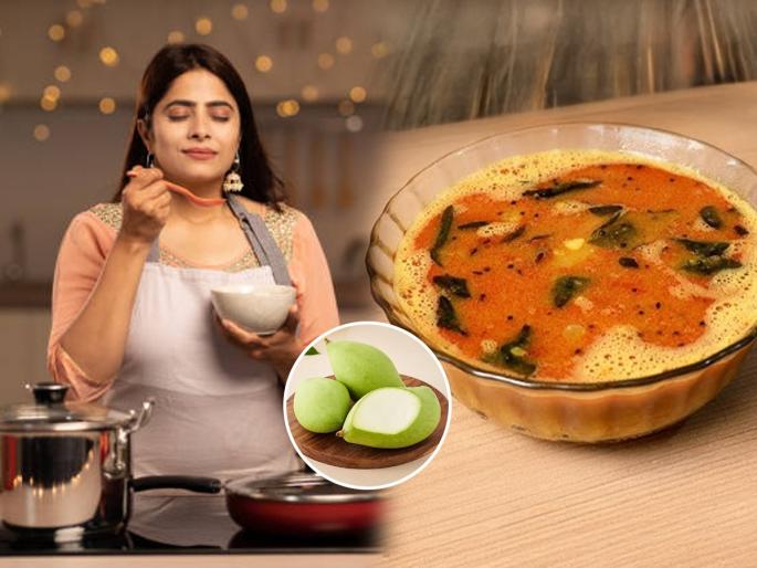 summer special recipe, kairichi amti recipe, how to make raw mango dal or amti, kairicha varan recipe in Marathi  | कैरीची आंबटगोड आमटी करण्याच्या २ सोप्या रेसिपी, महाराष्ट्रातील उन्हाळ्यात खावा असा मस्त पदार्थ