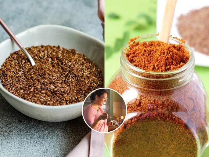 how to make flax seed chutney, simple recipe of making javas chutney, flax seed chutney recipe  | काेण म्हणतं जवसाची चटणी खमंग होत नाही? 'हा' पदार्थ घालून करा, तोंडाला येईल मस्त चव