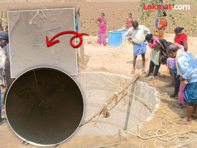 Two laborers buried under soil while digging a well | विहिरीचे खोदकाम करताना मातीखाली दोन मजूर दबले