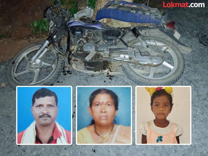 Terrible accident near Nakadongri while returning from a wedding: Three people died, one seriously injured | लग्नावरुन परतताना नाकाडोंगरीजवळ भीषण अपघात : तीन जणांचा मृत्यू, एक गंभीर Terrible accident near Nakadongri while returning from a wedding: Three people died, one seriously injured | लग्नावरुन परतताना नाकाडोंगरीजवळ भीषण अपघात : तीन जणांचा मृत्यू, एक गंभीर