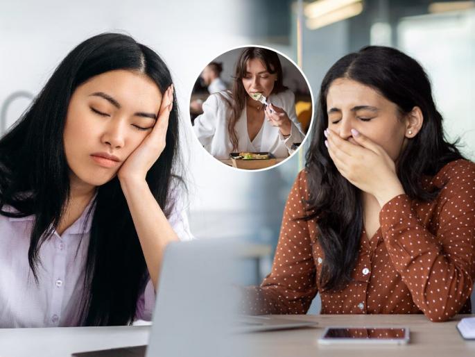 Eat 2 Foods In Lunch To Avoid Post Lunch Afternoon Slump Rujuta Diwekar Two foods that help with the afternoon slump | दुपारी जेवण झालं की पेंग येते, काही सुचत नाही? ‘हे’ २ पदार्थ खा, अजिबात झोप येणार नाही...