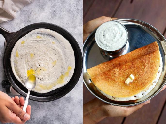 Check out this super easy Davangiri Dosa recipe | मऊ जाळीदार लोणी डोसा गरमागरम खाणं म्हणजे सुख! पाहा दावणगिरी डोसाची मस्त सोपी रेसिपी