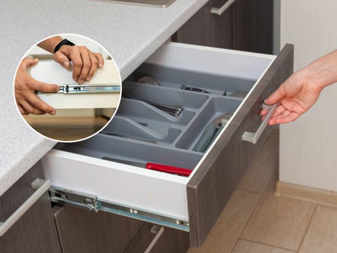 Why are my kitchen drawers hard to open? what to do if kitchen trolley gets too much tight or hard | किचन ट्रॉली अडकतेय, ओढताना जड जाते? फक्त २ गोष्टी करा, ट्रॉली सरकेल सहज