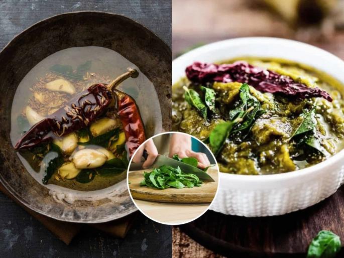 Check out the delicious recipe for making spinach pachadi | तूप-भात-पालक पचडी, जेवण म्हणजे अहाहा! पाहा पालक पचडी करण्याची मस्त हिरवीगार रेसिपी