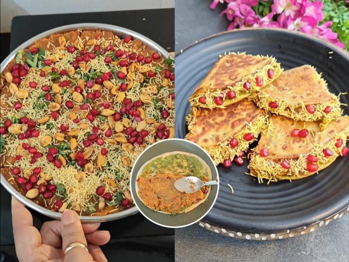 How to make dabeli wrap at home street food recipe tasty and delicious | मैदा-पाव नको!शिळ्या चपातीचे करा दाबेली रॅप,चवदार स्ट्रीट फूड रेसिपी