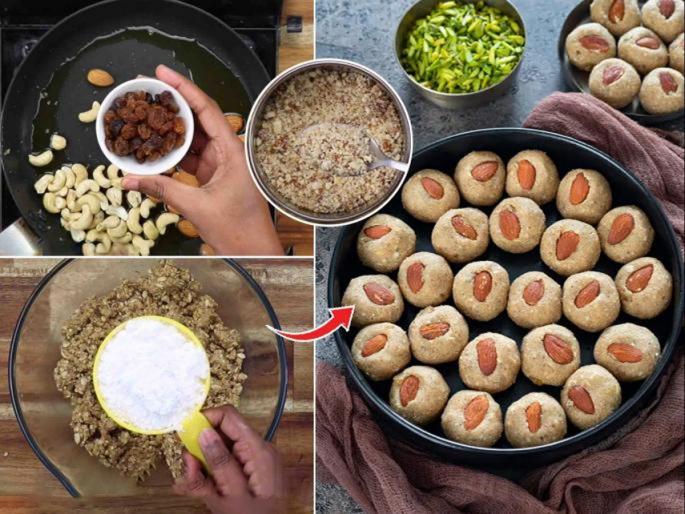 A very easy way to make wheat flour Laddus | कणकेचे लाडू करायची अगदी सोपी पद्धत, जिभेवर ठेवताच विरघळणारा मस्त मऊ लाडू, ताकदही देतो भरपूर