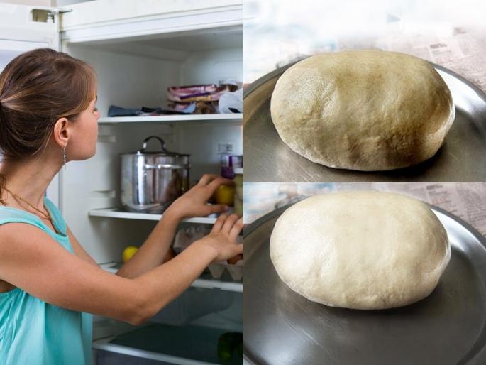 How to Keep leftover Chapati Dough Fresh For Long, kitchen tips for the storage of leftover atta or dough  | फ्रिजमध्ये ठेवलेली कणिक काळी पडून कडक होते? १ सोपा उपाय- कणिक राहील मऊसूत, फ्रेश