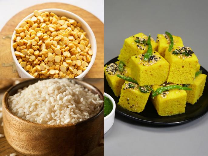 Rice chana dal dhokla How To Make Rice chana dal dhokla At Home | बेसन नको, फक्त १५ मिनिटांत करा डाळ तांदुळाचा लुसलुशीत ढोकळा - चवीला उत्तम आरोग्यासाठी पौष्टिक...