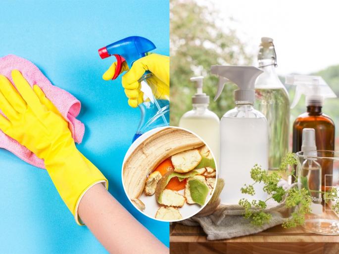 Now make organic fruit peel cleaner liquid at home, no need for store-bought chemical liquids | फळांच्या सालांचे ऑरगॅनिक क्लिनर लिक्विड आता करा घरीच, विकतचे रासायनिक लिक्विड नकोच