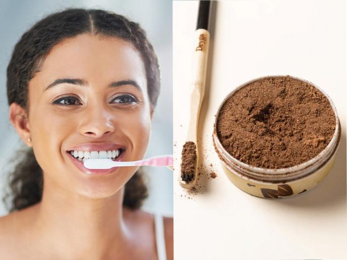Teeth Whitening with Homemade Herbal Tooth Powder Simple homemade ayurvedic powder for teeth whitening Herbal Tooth Powder Nature Secret For Oral Health | Teeth Whitening : घरगुती औषधी घटक वापरुन करता येतं हर्बल दंतमंजन, केमिकलवाल्या टूथपेस्टपेक्षा भारी आणि दातांसाठी चांगले...