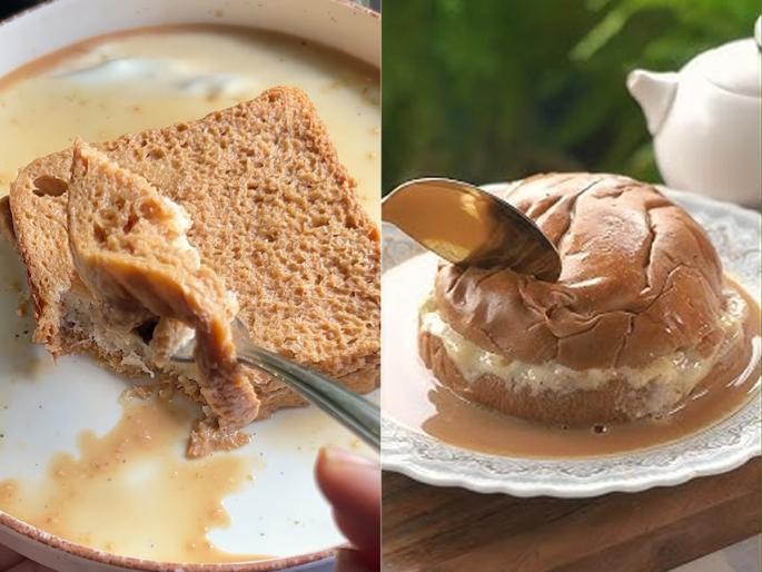 Dubai’s viral Malai Toast Recipe How To Make Dubai Viral Malai Toast & Chai Recipe At Home Dubai Viral Malai Bread With Kadak Chai | रविवारी नाश्त्याला करा 'मलई ब्रेड विथ चाय', खास दुबई स्पेशल! घरच्याघरी करा दुबईची व्हायरल रेसिपी...