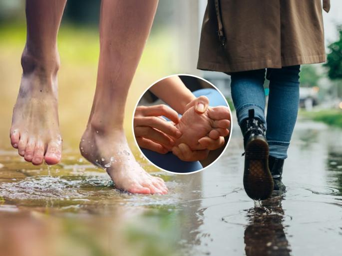 Feet get itchy when they get wet in rainwater or mud, 4 remedies - Avoid the risk of infection | पावसाच्या पाण्यात - चिखलात पाय भिजले की पायांना खाज येते, ४ उपाय -इन्फेक्शनचा धोका टाळा