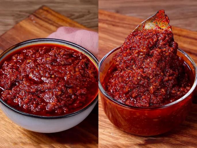 Make this delicious, spicy and tasty Shejwan Chutney at home now, you will forget the taste of the store-bought one forever | मस्त झणझणीत आणि चविष्ट शेजवान चटणी आता करा घरीच करा, विकतची चव कायमची विसराल