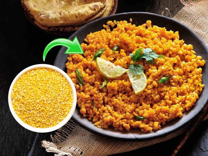 Quick recipe - Moongdal recipe! Make delicious dry roasted moongdal during monsoon | झटपट रेसिपी - मूगडाळीची भाजी! पावसाळ्यात करा मस्त कोरडी परतलेली खंमग मूगडाळ-डाएटसाठीही बेस्ट
