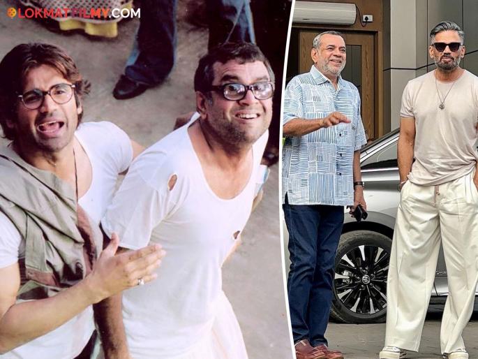 Suniel Shetty Pens Birthday Wishes For Paresh Rawal Amidst Hera Pheri 3 Dispute Akshay Kumar | 'हेरा फेरी ३'च्या वादात परेश रावल यांचं सुनील शेट्टीनं केलं कौतुक, खास पोस्ट करत म्हणाला... Suniel Shetty Pens Birthday Wishes For Paresh Rawal Amidst Hera Pheri 3 Dispute Akshay Kumar | 'हेरा फेरी ३'च्या वादात परेश रावल यांचं सुनील शेट्टीनं केलं कौतुक, खास पोस्ट करत म्हणाला...