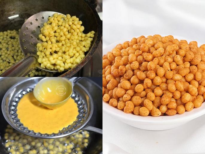 How to make masala bundi for raita? A very easy recipe to make crispy bundi | रायत्यासाठी मसाला बुंदी कशी करायची? कुरकुरीत, चमचमीत बुंदी करायची अगदी सोपी रेसिपी
