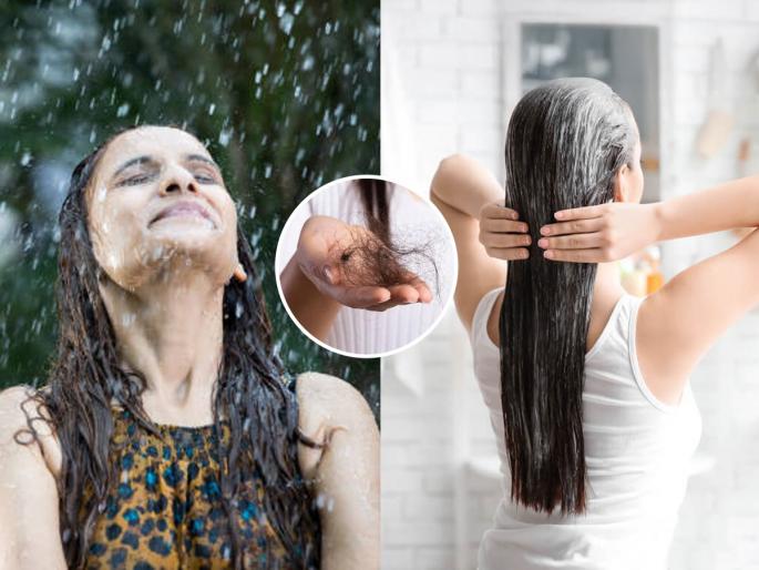 monsoon hair care tips homemade hair pack for dry and rough hair use this simple trick smooth and shiny hair | पावसामुळे केसांचा पोत खराब-रखरखीत झाला? होममेड हेअर पॅक लावा, केस होतील सॉफ्ट-शायनी