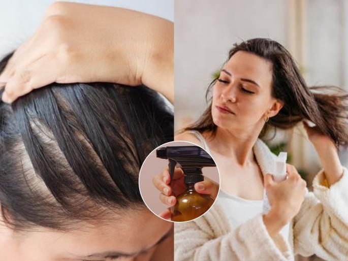 Hair becomes sticky? Then make this spray at home, easy to use | केस सारखे चिपचिपीत होतात? मग हा 'असा' स्प्रे घरी तयार करा वापरायला सोपा