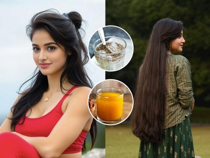 hair beauty secrete Dry skin, frizzy hair solution special ayurvedic drink for every morning stop hair falls skin will be glow | कोरडी त्वचा, केसांचं वाटोळं झालं? रोज सकाळी प्या खास ड्रिंक, केसांसह चेहऱ्याच्या सौंदर्यात होईल वाढ