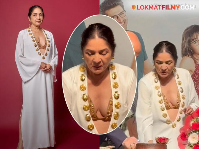 Neena Gupta Bold Biscuit Bra Look Metro In Dino Promotions Birthday Style Viral | ६६ वर्षांच्या नीना गुप्ता यांनी ओलांडल्या बोल्डनेसच्या सर्व मर्यादा, 'बिस्किट ब्रा'वेधलं लक्ष!
