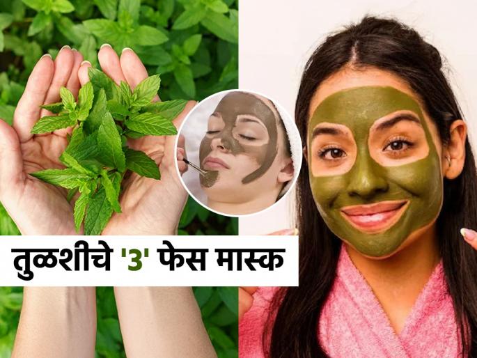Make these '3' Tulsi face masks at home in 5 minutes, they are very beneficial for the skin | तुळशीचे हे '३' फेस मास्क घरी करा ५ मिनिटांमध्ये, त्वचेसाठी ठरतात अगदी फायद्याचे