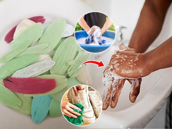 What a great desi idea! Use leftover soap flakes in this way, use soap to the fullest | देसी आयडिया का कमाल! साबणाच्या उरलेल्या चिपट्यांचा 'असा' करा वापर, साबण वापरा पुरेपूर