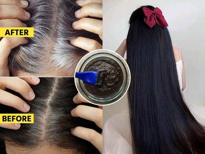 Use Onion Peel to Make Black Hair Dye Natural Hairdye at Home Dyeing with Onion Skins | मूठभर कांद्याच्या टरफलांनी करा नॅचरल हेअर कलर, पांढरे केसही होतील १५ मिनिटांत काळेभोर...