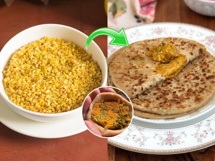 how to make crispy and tasty moong dal masala puri paratha at home store in 3 to 4 days morning tiffin or breakfast idea | ४ दिवस टिकणारी खमंग खुसखुशीत मुगडाळ पुरी, नाश्त्यासाठी करा झटपट पदार्थ