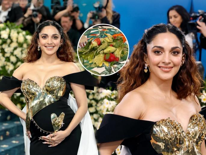 Kiara Advanis Pregnancy Diet Behind Her Radiant Glow Kiara Advani shares a sneak peek into her pregnancy diet behind her radiant glow Kiara Advani's pregnancy diet revealed | गरोदरपणात कियारा अडवाणीच्या चेहऱ्यावर तेज, आरोग्यासाठी ‘या’ सवयी गरोदरपणातही लाख मोलाच्या...