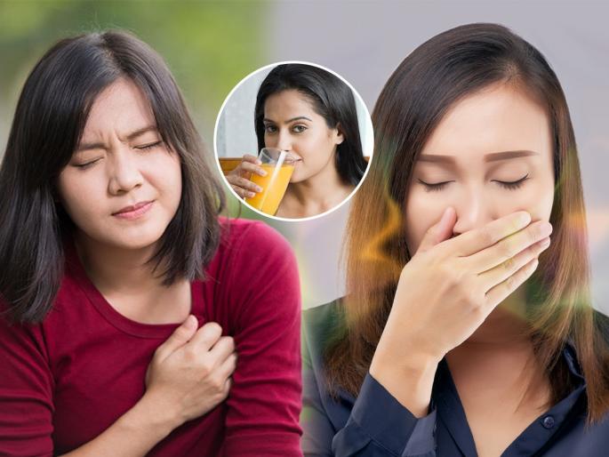 acidity gas issue causes in chest pain which food is best for acidity how to get relief do this simple home remedies | छातीत सारखी जळजळ- करपट ढेकर येतात? ४ घरगुती उपाय सगळ्यात बेस्ट, पित्त-अपचन कायमचं बंद