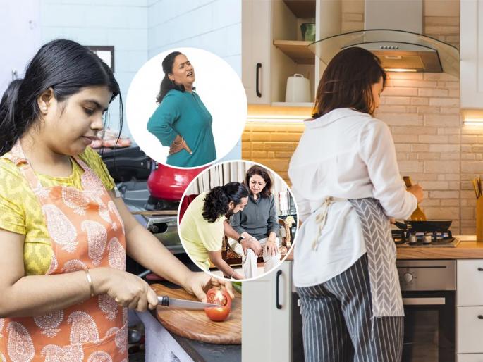 your feet hurt? do you stand in the kitchen for long ? do these 6 things every day | स्वयंपाकघरात उभे राहून पाय दुखतात? प्रत्येक महिलेने रोज 'या ' ६ गोष्टी केल्या तर पाय दुखणं थांबेल..