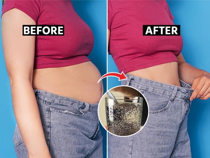 Seeds Water To Drink To Reduce Belly Fat During Night 5 best night-time drinks to lose belly fat Home Remedies to Lose Belly Fat Without Exercise At Home | बेली फॅट्स कमी होऊन पोट होईल सपाट! आहारतज्ज्ञ सांगतात झोपण्यापूर्वी 'या' बियांचे पाणी पिणे असरदार...