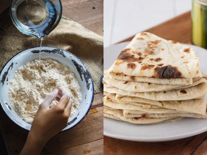 how to make soft chapati Homemade smooth dough simple trick add this ingredient wheat flour make fluffy chapati | चपाती होईल मऊ लुसलुशीत, पीठ मळताना चिमूटभर घाला 'हा' पदार्थ-चपाती फुगेलही टम्म