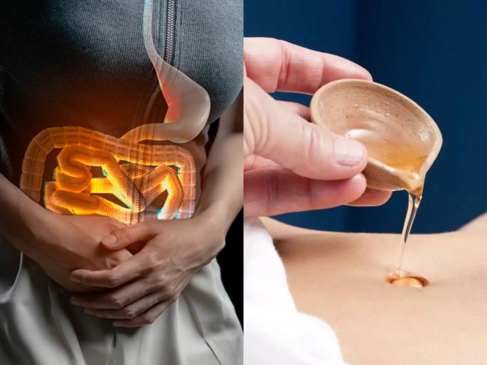 oiling for health and beauty gas bloating issue just put one drop oil in belly button skin will glow digestion issue solve health tips | गॅस-कफमुळे वैतागलात? रात्री झोपण्यापूर्वी नाभीत घाला 'हे' तेल, चेहरा होईल ग्लो- बिघडलेलं पचनही सुरळीत