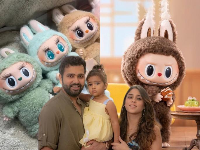 'I Still Don’t Get It': Rohit Sharma Reflects On Confusion Over Viral Labubu Dolls | राेहित शर्माच्या लेकीला आवडणाऱ्या Labubu बाहुल्या आहेत कशा? राेहितही म्हणाला, यातलं काही कळत नाही कारण..