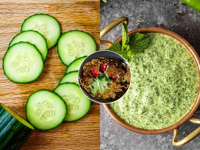 Check out this delicious coconut-cucumber chutney - Indian recipes, easy to make and delicious to taste | पाहा नारळ- काकडीची मस्त चविष्ट चटणी - करायला सोपी आणि चवीला भन्नाट