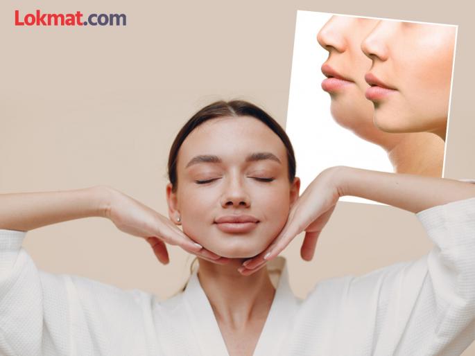 Say goodbye to double chin, get the perfect look with face yoga! | डबलचीनला ‘बाय-बाय’, फेस योगाने मिळवा परफेक्ट लूक!