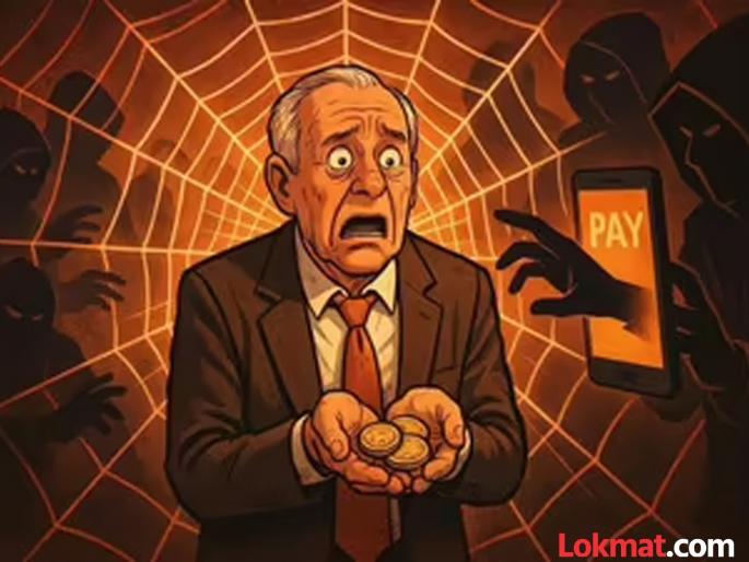 An elderly man was digitally arrested and presented in a fake court; he was swindled of 'so many' crores! | वृद्ध व्यक्तीला डिजिटल अरेस्ट करून नकली कोर्टात हजर केलं; घातला 'इतक्या' कोटींचा गंडा! An elderly man was digitally arrested and presented in a fake court; he was swindled of 'so many' crores! | वृद्ध व्यक्तीला डिजिटल अरेस्ट करून नकली कोर्टात हजर केलं; घातला 'इतक्या' कोटींचा गंडा!