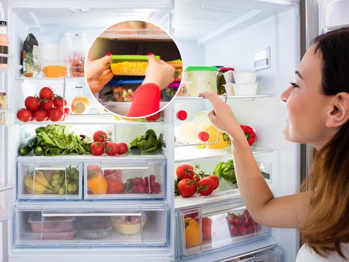 How to store leftovers food in Fridge food storage safety tips how to keep food fresh in refrigerator | उरलेले पदार्थ फ्रीजमध्ये ठेवण्यापूर्वी लक्षात ठेवा ४ नियम! पोषण मिळेल आणि पोटही बिघडणार नाही