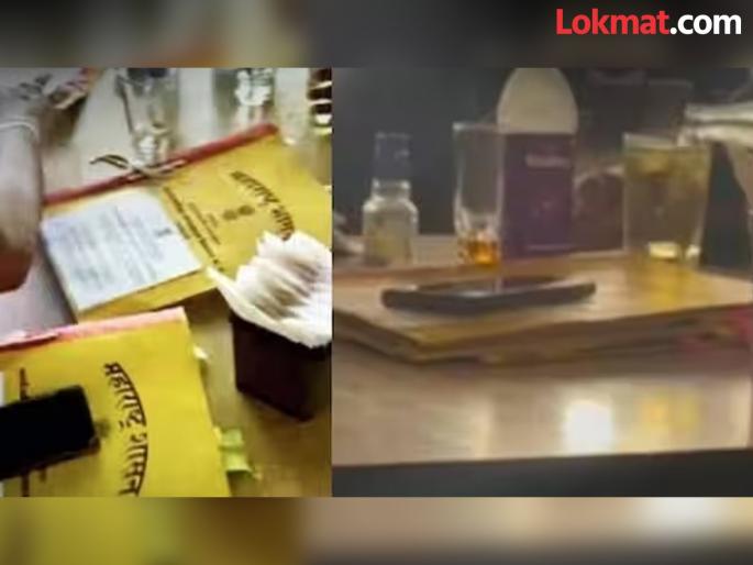 'Government signatures' taken in a bar; Engineer suspended; 'Lokmat' mentioned in the order | बारमध्ये घोट घेत 'शासकीय सह्या'; अभियंता निलंबित; आदेशात 'लोकमत'चा उल्लेख 'Government signatures' taken in a bar; Engineer suspended; 'Lokmat' mentioned in the order | बारमध्ये घोट घेत 'शासकीय सह्या'; अभियंता निलंबित; आदेशात 'लोकमत'चा उल्लेख