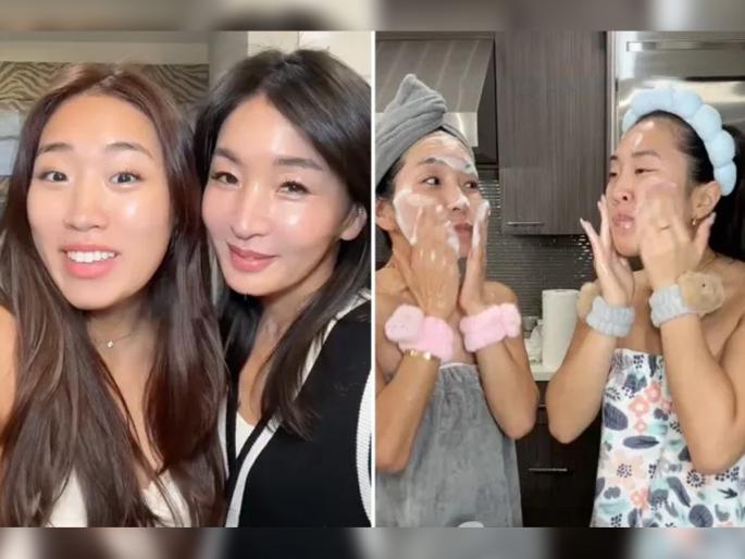 How To Get Korean Glass Skin Naturally At Home Use Kitchen Ingredients For Spotless Skin | 55 वर्षांच्या कोरियन आईनं सांगितलं चमकदार चेहऱ्याचं गुपित! ४ वस्तू लावते, वय दिसूनच येत नाही
