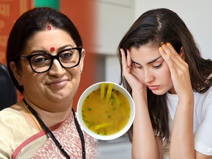 Iron Deficiency In Women Smriti Irani Share Drumstick Soup Recipe For Anemia | स्मृती इराणींच्या घरी बनणारं 'हे' सूप प्या, हिमोग्लोबिन भरपूर मिळेल, रक्त वाढेल-थकवा दूर,