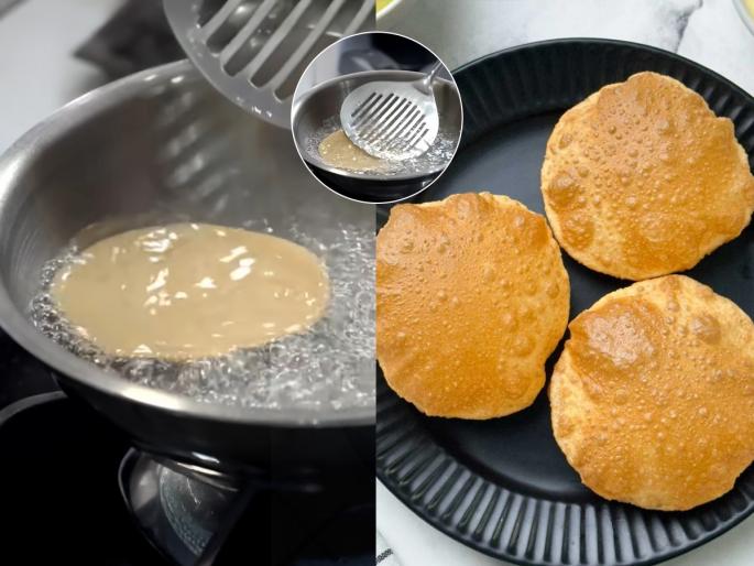 Right Way To Make Puri Without Oil : Less Oily Puri Making Tricks | १ थेंबही तेल न वापरता करा टम्म फुगलेल्या पुऱ्या! ऑईल फ्री, पौष्टीक पुऱ्या करण्याची खास ट्रिक