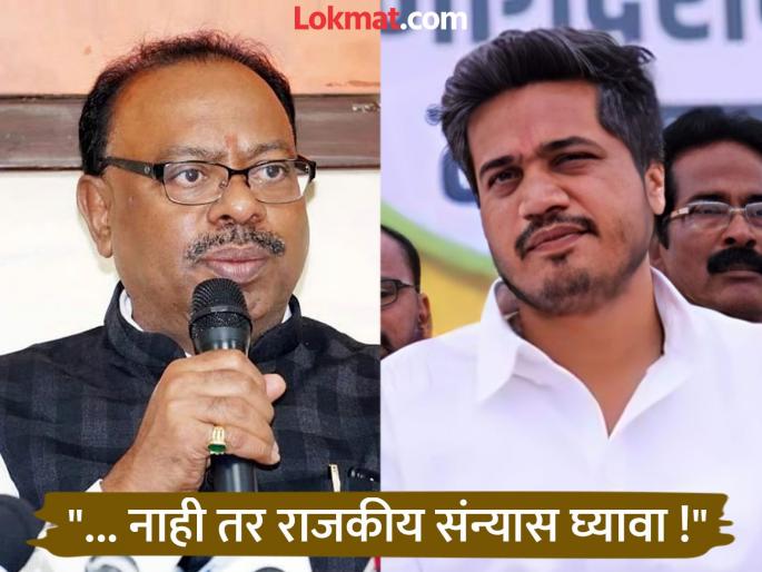 Rohit Pawar should prove the allegations, otherwise he should retire from politics; Revenue Minister Chandrashekhar Bawankule's counterattack | रोहित पवारांनी आरोप सिद्ध करावा, नाही तर राजकीय संन्यास घ्यावा ; महसूल मंत्री चंद्रशेखर बावनकुळे यांचा पलटवार Rohit Pawar should prove the allegations, otherwise he should retire from politics; Revenue Minister Chandrashekhar Bawankule's counterattack | रोहित पवारांनी आरोप सिद्ध करावा, नाही तर राजकीय संन्यास घ्यावा ; महसूल मंत्री चंद्रशेखर बावनकुळे यांचा पलटवार