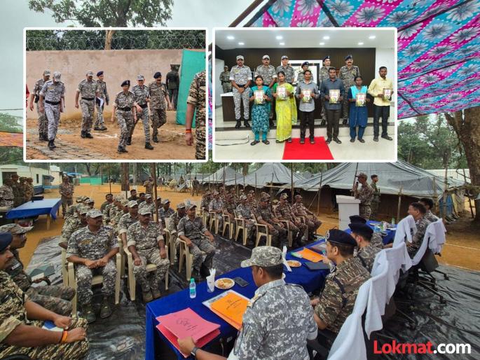 They listened! Six Maoists surrendered; Bhimanna, Vimalakka couple included, they had a reward of Rs 62 lakhs on them | त्यांनी ऐकले ! सहा माओवाद्यांनी केले आत्मसमर्पण ; भीमान्ना, विमलक्का दाम्पत्याचाही समावेश, त्यांच्यावर ६२ लाखांचे होते इनाम They listened! Six Maoists surrendered; Bhimanna, Vimalakka couple included, they had a reward of Rs 62 lakhs on them | त्यांनी ऐकले ! सहा माओवाद्यांनी केले आत्मसमर्पण ; भीमान्ना, विमलक्का दाम्पत्याचाही समावेश, त्यांच्यावर ६२ लाखांचे होते इनाम