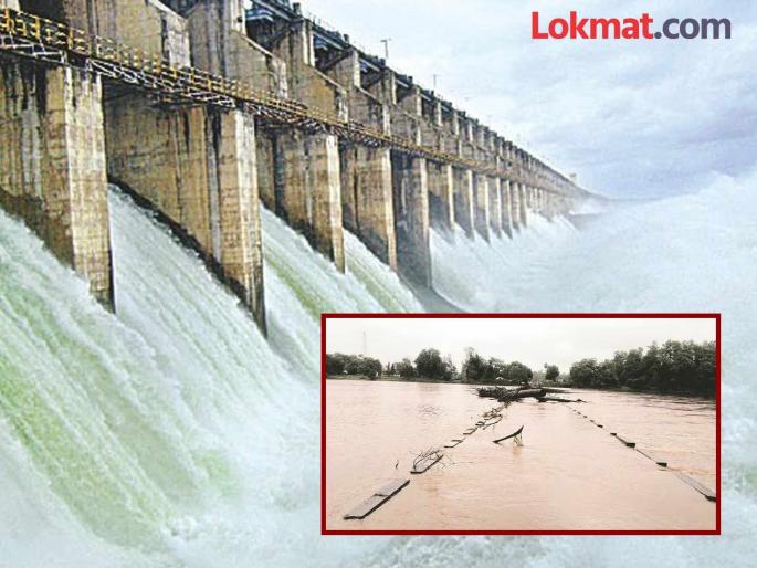 Telangana water floods Gadchiroli! Discharge from Shriram Sagar increased, serious threat to villages along the river | तेलंगणाच्या पाण्याने गडचिरोलीत पूर ! श्रीरामसागरातून विसर्ग वाढला, नदीकाठच्या गावांना गंभीर धोका