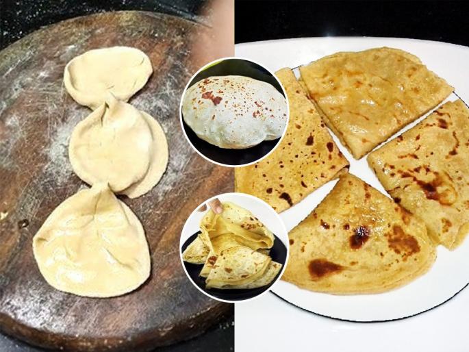How To Make Perfect Soft Layerd Chapati Ghadichi Poli Ghadichi Chapati Recipe | तीन पदरी घडीची पोळी करण्याची खास पद्धत; मऊ-लुसलुशीत होतील चपात्या-भरपूर पदर सुटतील